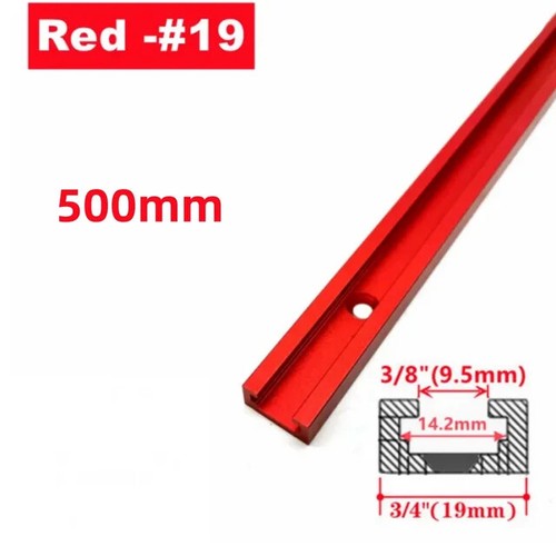 T-Slot Miter Track Jig Aluminium Alloy Woodworking Fixture Sliding Bolts Nut Set - Picture 29 of 45