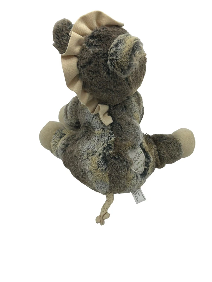 Demdaco Barnyard Baby Horse Plush Toy Lovey Brown Cream Gray Soft - Image 3 of 4