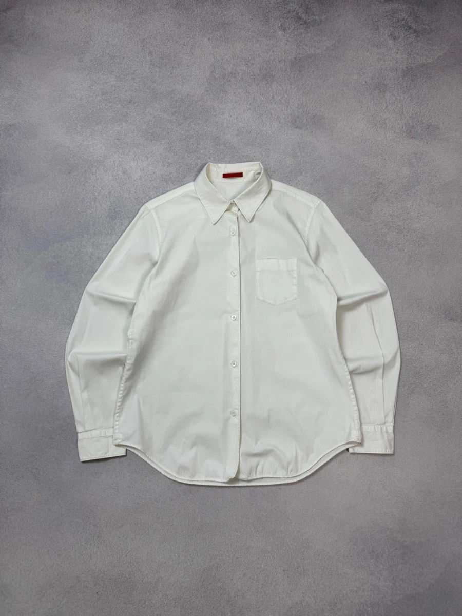 PRADA Long Sleeve White Shirts for Men for sale | eBay