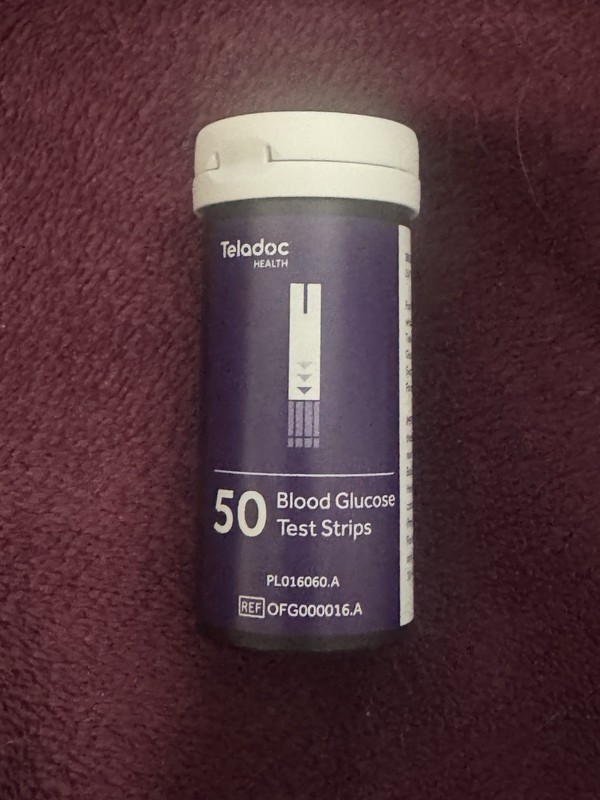 Livongo Teladoc 50 Blood Glucose Test Strips Exp 11/26