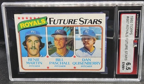 1980 Topps Dan Quisenberry Future Stars Rookie KSA 6,5 ⚾️⚾️⚾️ Kansas City Royals - Photo 2 sur 3