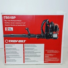 Troy-bilt Tb51bp 51cc Gas Backpack Leaf Blower 220mph 600cfm 2-cycle Easy Start