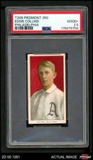 1909 T206 Eddie Collins Philadelphia Athletics HOF PSA 2.5 - GD+