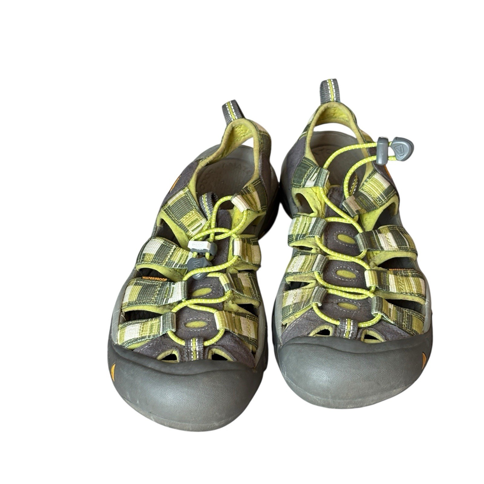 Sandali impermeabili Keen donna Newport H2 taglia 9 verde escursionismo natura