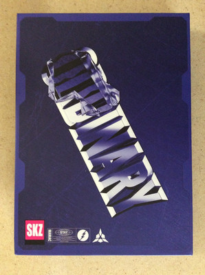 Stray Kids Oddinary CD Box Set Blue Scanning 2022 Poster Photo and more K Pop