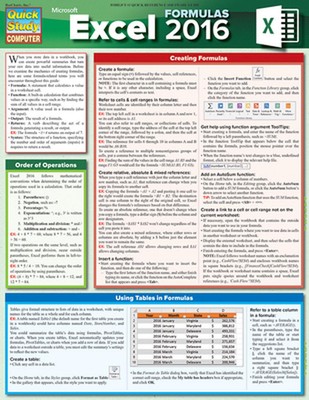 Excel 2016 Formulas by Curtis Frye (English)