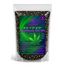 Organic Autoflower Living Soil Mix | Super Soil w/ Mycorrhizae | Indoor Outdoor