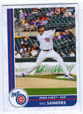 2025 Iowa Cubs (Triple-A Chicago Cubs) Will Sanders