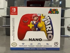 Nintendo Switch PowerA Nano Super Mario Victory Enhanced Wireless Controller New