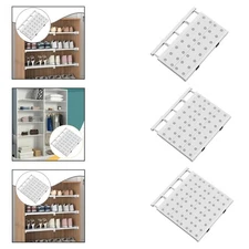 Drawer Divider Organizer Expandable White Multipurpose Adjustable Separator for