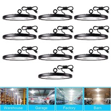 10 Pack 500W UFO LED High Bay Light Industrial Commercial Factory Warehouse Lamp