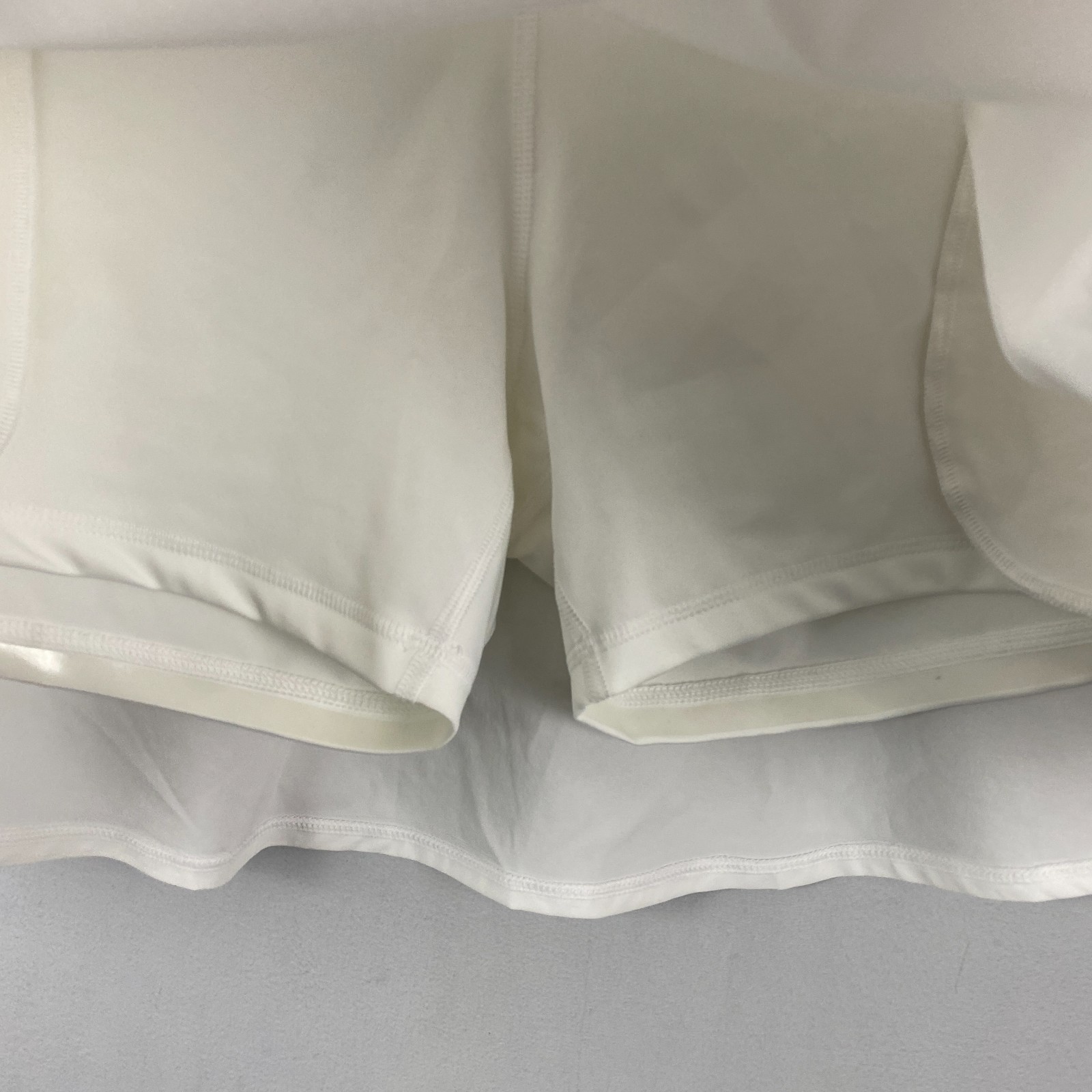 Puma Powershape Solid Woven Skort Womens Large Bright White Pull On thumbnail 4