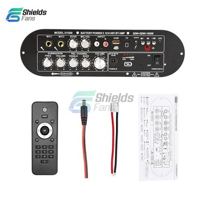 D1000 High Power Subwoofer Bluetooth Digital Amplifier Board 50W+50W+100W 2.1 CH