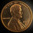 1971-S Lincoln Memorial Cent Proof — photo from another recent sale