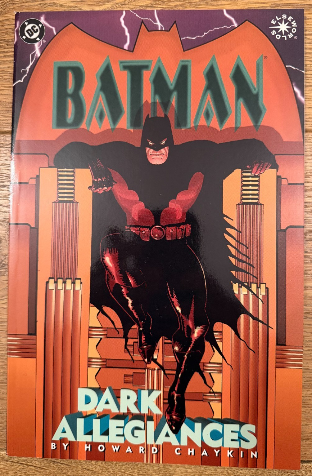 Batman Dark Allegiances Prestige Format Graphic Novel DC Comics Howard Chaykin