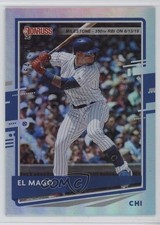 2020 Donruss Nickname Variation Milestone Stat Line Javier Baez (El Mago) 17hq
