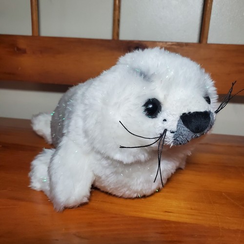 Webkinz Ganz Sparkle Harp Seal No Code Plush Only HM686 - Picture 2 of 8