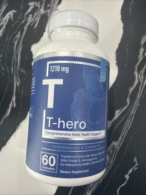 Essential Elements T-Hero Male Health Supplement   Muscle & T-Boost, DIM, Ashwag