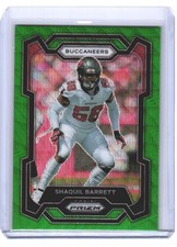 2023 Shaquil Barrett Prizm Green Wave Prizm #281 (H1446) $6 MAX SHIP