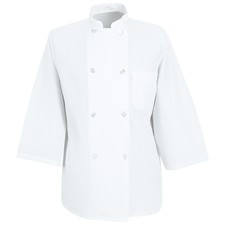 Red Kap  Sleeve Chef Coat