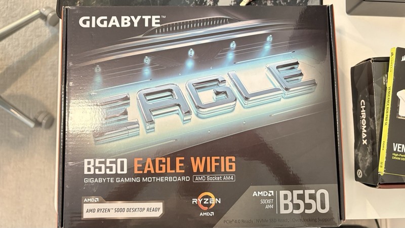 GIGABYTE B550 Eagle WIFI6 Motherboard ATX, DDR4