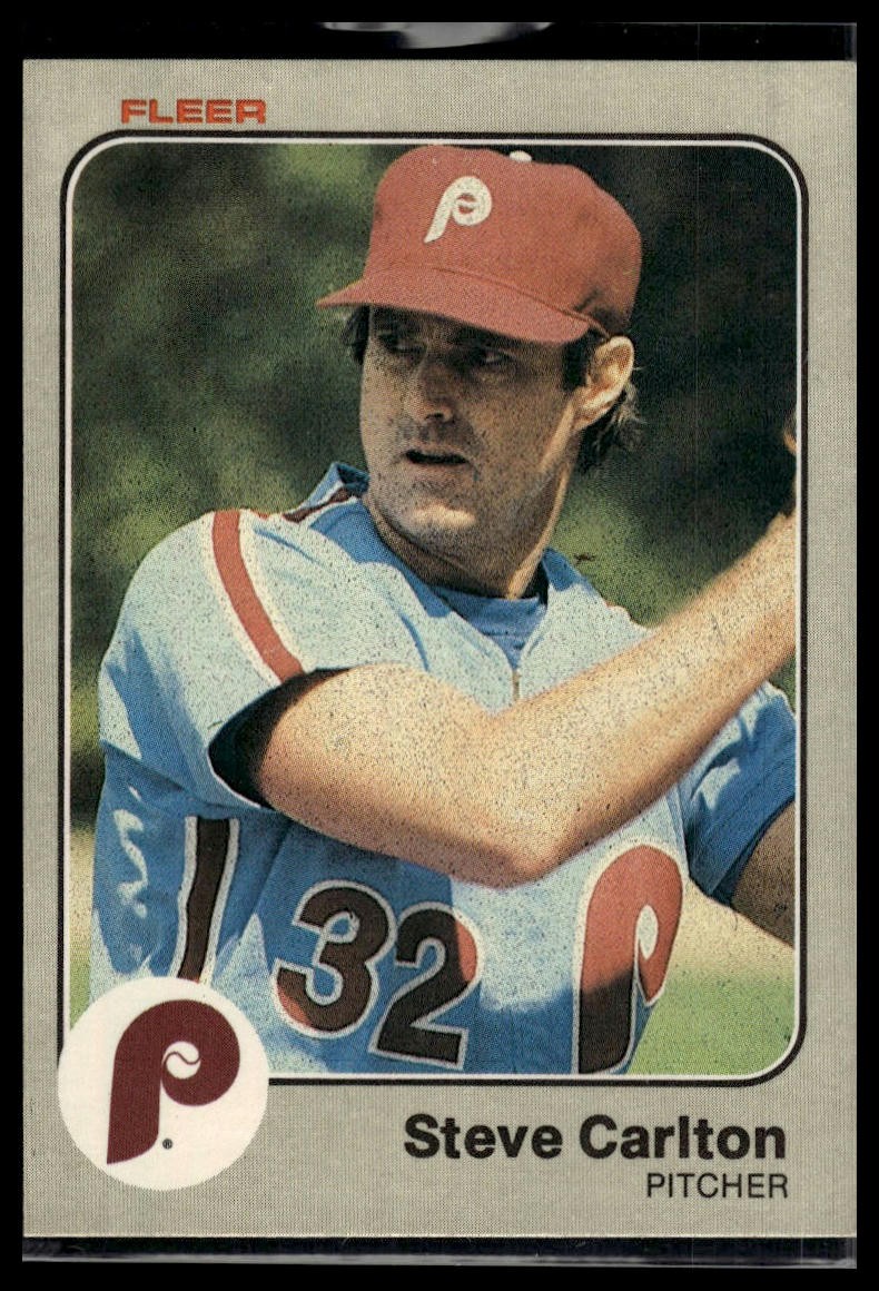 1983 Fleer #155 Steve Carlton