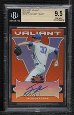 2018 Leaf Valiant Orange 2/35 Jackson Kowar #BA-JK1 BGS 9.5 GEM MINT Auto v1x
