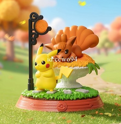 Pikachu & Vulpix [RareFigure] Pokemon Card Game