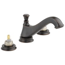 Delta 3595LF-MPU-LHP Cassidy 1.2 GPM Widespread Bathroom Faucet - Bronze