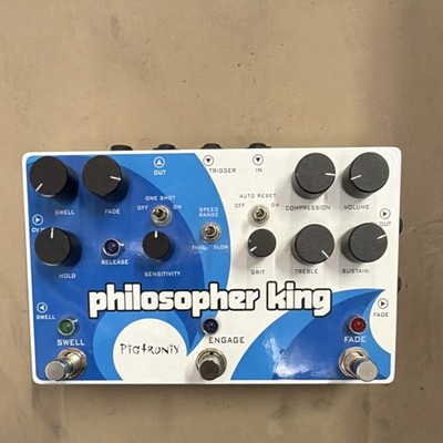 Pigtronix Philosopher King Analog Filter Modulation Pedal for Electric Guitar