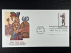 US 1986 FDC Folk Art Cigar Shop Indian Wood Carving Stamp Washington DC a768