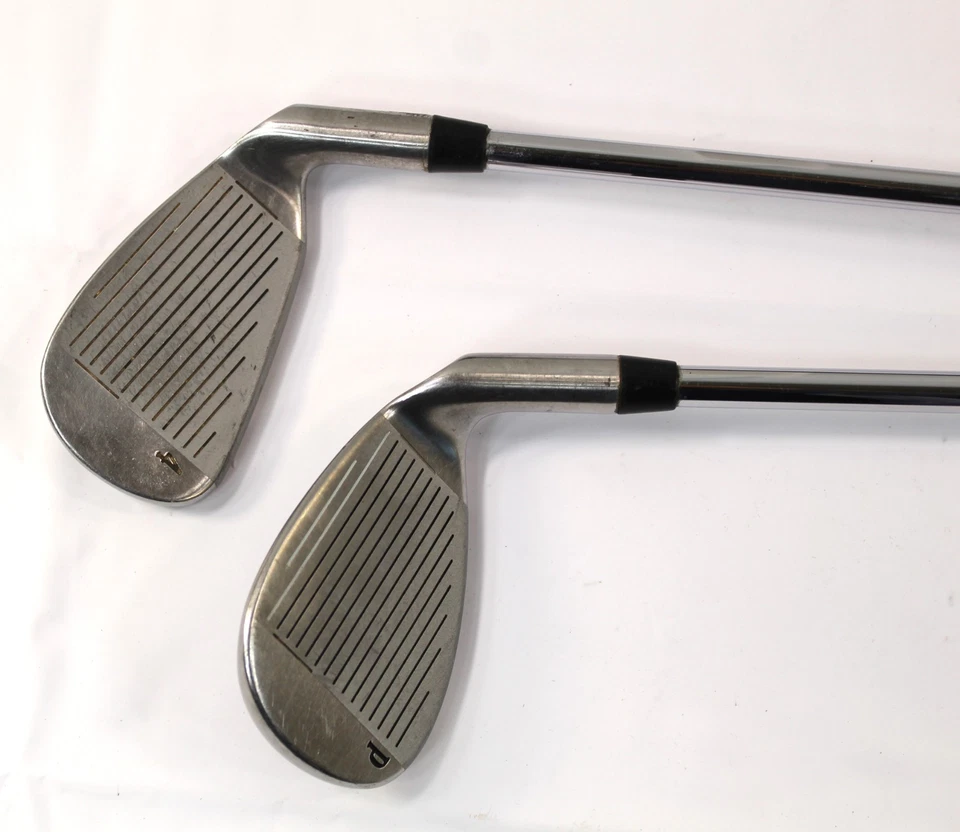Turbo Power Steel Plus XL-4 Golf Clubs 4 Iron & Pitching Wedge LH Stainless - Image 4 of 4