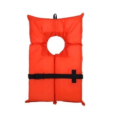 Unisex Adult Type II Life Jacket PFD Adjustable Belt International Orange