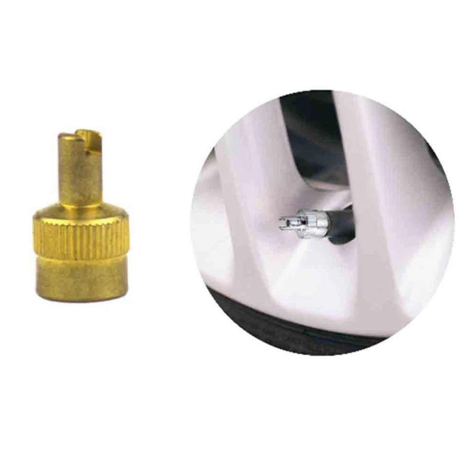 Praktische Reifen Ventilkappe Reifen Werkzeug Kappe 8 Stück Kupfer Silber 14,9x - Image 4 of 4