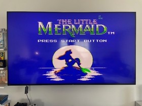 Little Mermaid (Nintendo NES) Authentic Cleaned Tested Works