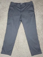 Nike Golf Tour Performance Pants Mens 38x34 Gray Straight Leg Dri-Fit