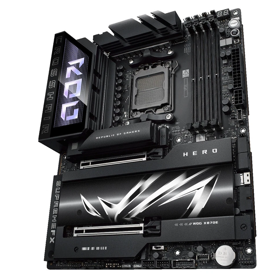 ASUS ROG CROSSHAIR X870E HERO Mainboard Sockel AM5 - Bild 2 von 4