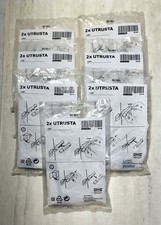 (14 Pezzi) IKEA UTRUSTA Ammortizzatore Cerniera Porta Chiusura Morbida 125 Gradi 402.418.23