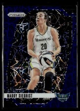 2024 Panini Prizm WNBA #94 Maddy Siegrist Blue Velocity Prizms