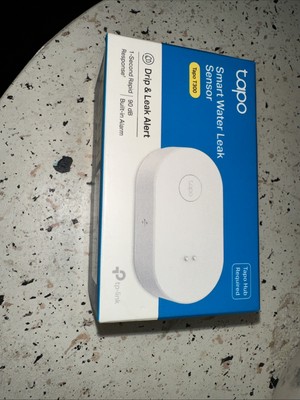 C8. TP-Link Tapo Smart Water Leak Detector, Requires Tapo Hub, Water Leak Sensor