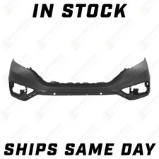 New Primered Front Upper Bumper Cover Replacement For 2015 2016 Honda Cr-v 15 16