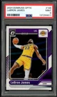LeBron James Card 2024-25 Donruss Optic #148 PSA 9