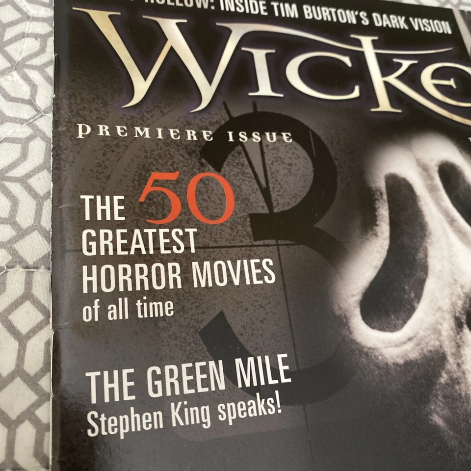 Wicked Magazine premiere issue Winter 1999 october Foto 4 de 4