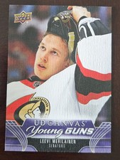 Leevi Merilainen 2023-24 Upper Deck UD Canvas Young Guns Rookie #C224