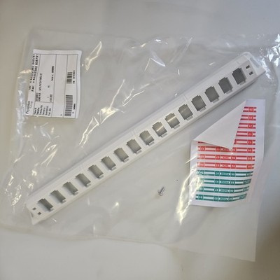 5 x UNLOADED BLANK Keystone Patch Panel 16 Port 1HE Cat6a Cat6 Cat5e STP