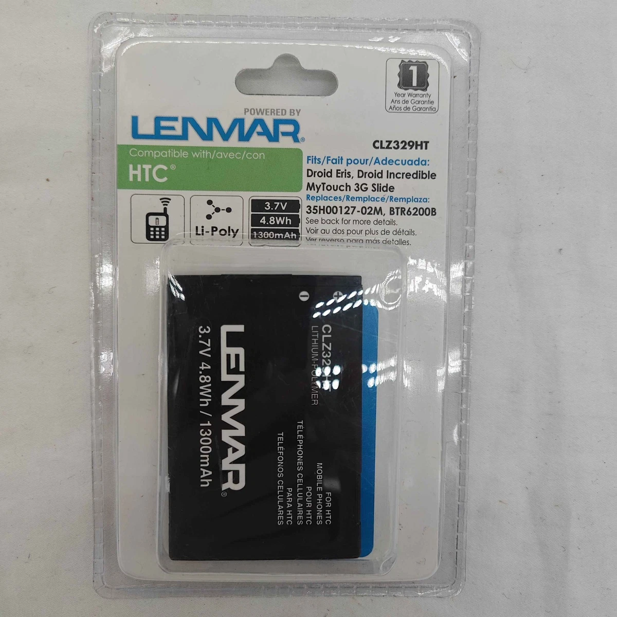 cellePhone Batteria Li-Ion Compatibile con HTC Explorer / HD7