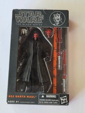 Hasbro Star Wars The Black Series 02 Darth Maul Action Figure 2013 Model New Se