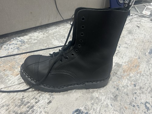 Bottes Militaires Grinders Stag CS Noir - Bout Acier, Imperméables, Tailles 40-46
