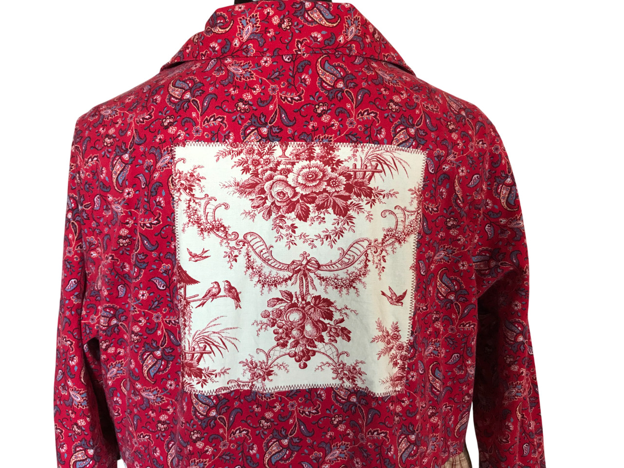 Handmade Boho Patchwork Duster: Heavyweight Hippi… - image 6