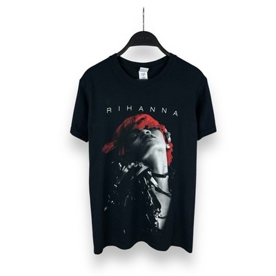 Vintage 2011 Rihanna Loud Tour Concert T-Shirt Pre-Shrunk Black Women s Size S
